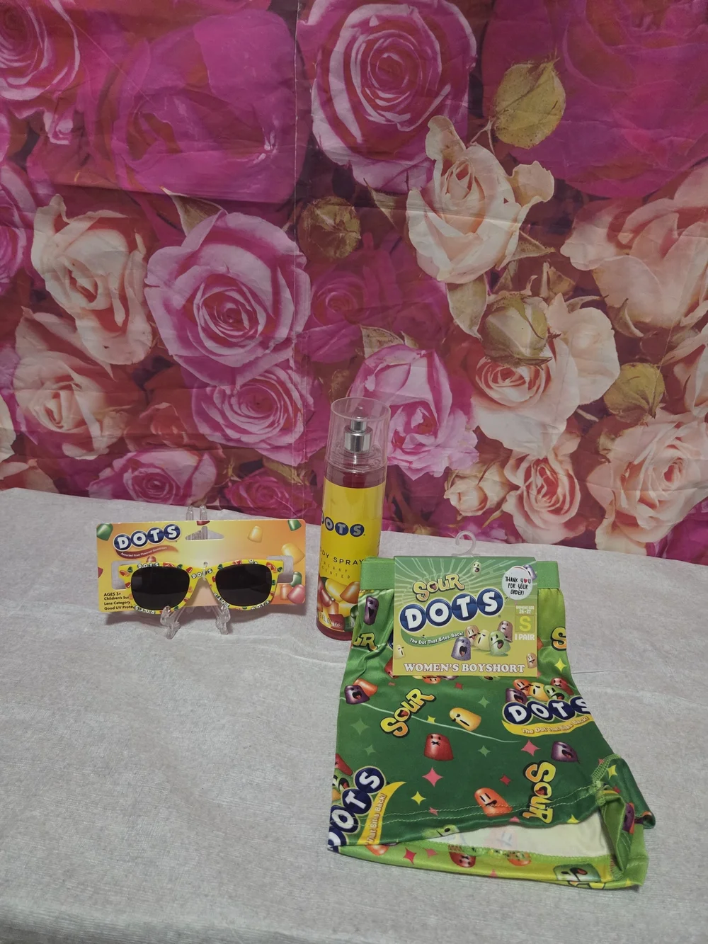DOTS Kids Sunglasses - Yellow Frame